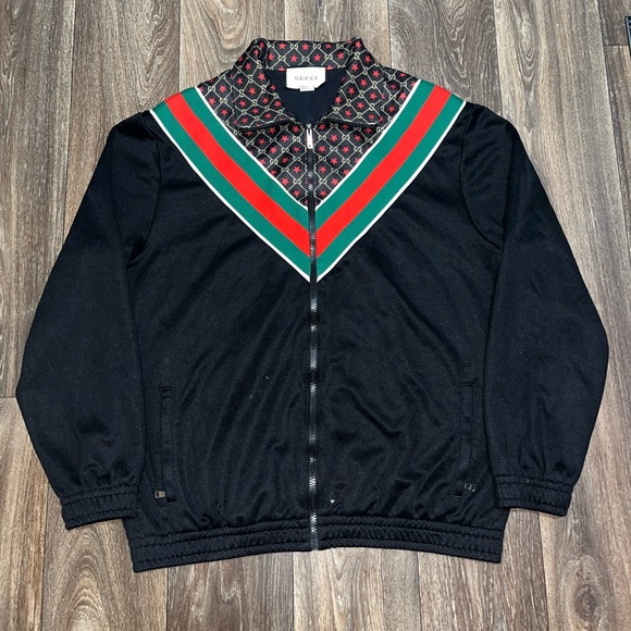 Gucci GG Star Monogram Technical Jersey Track Jacket - Picture 1 of 10